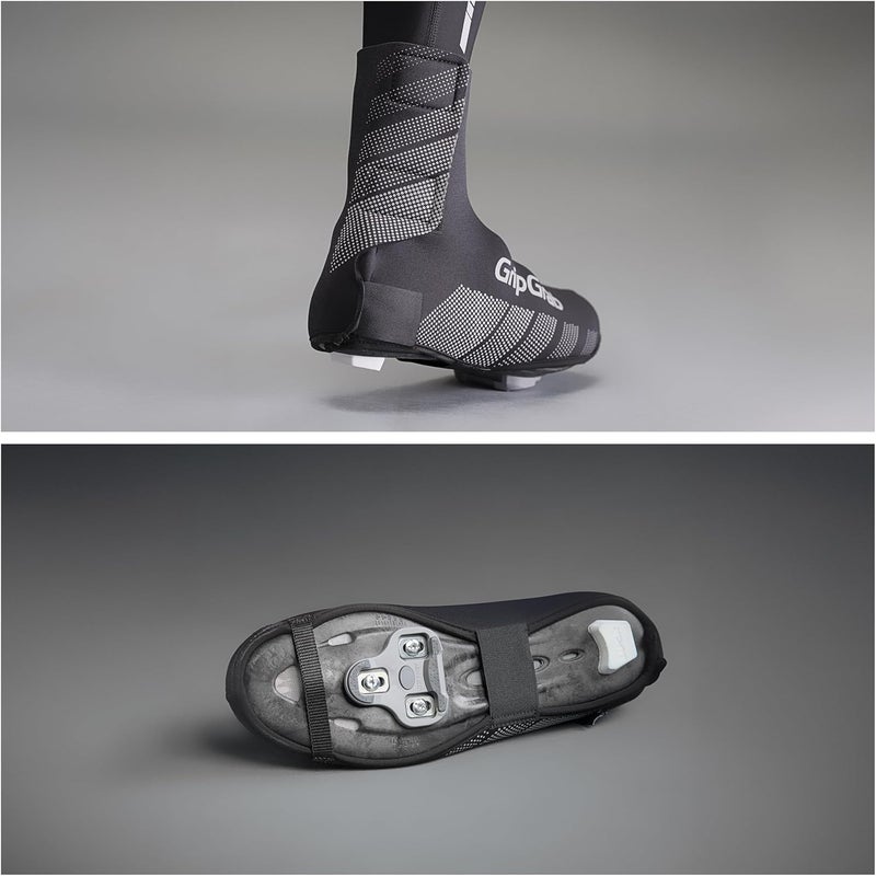 GripGrab Ride Winter Neoprene Road Bike Cycling Overshoes Warm Thermal Windproof Waterproof Bicycle Shoe Covers - Image 3